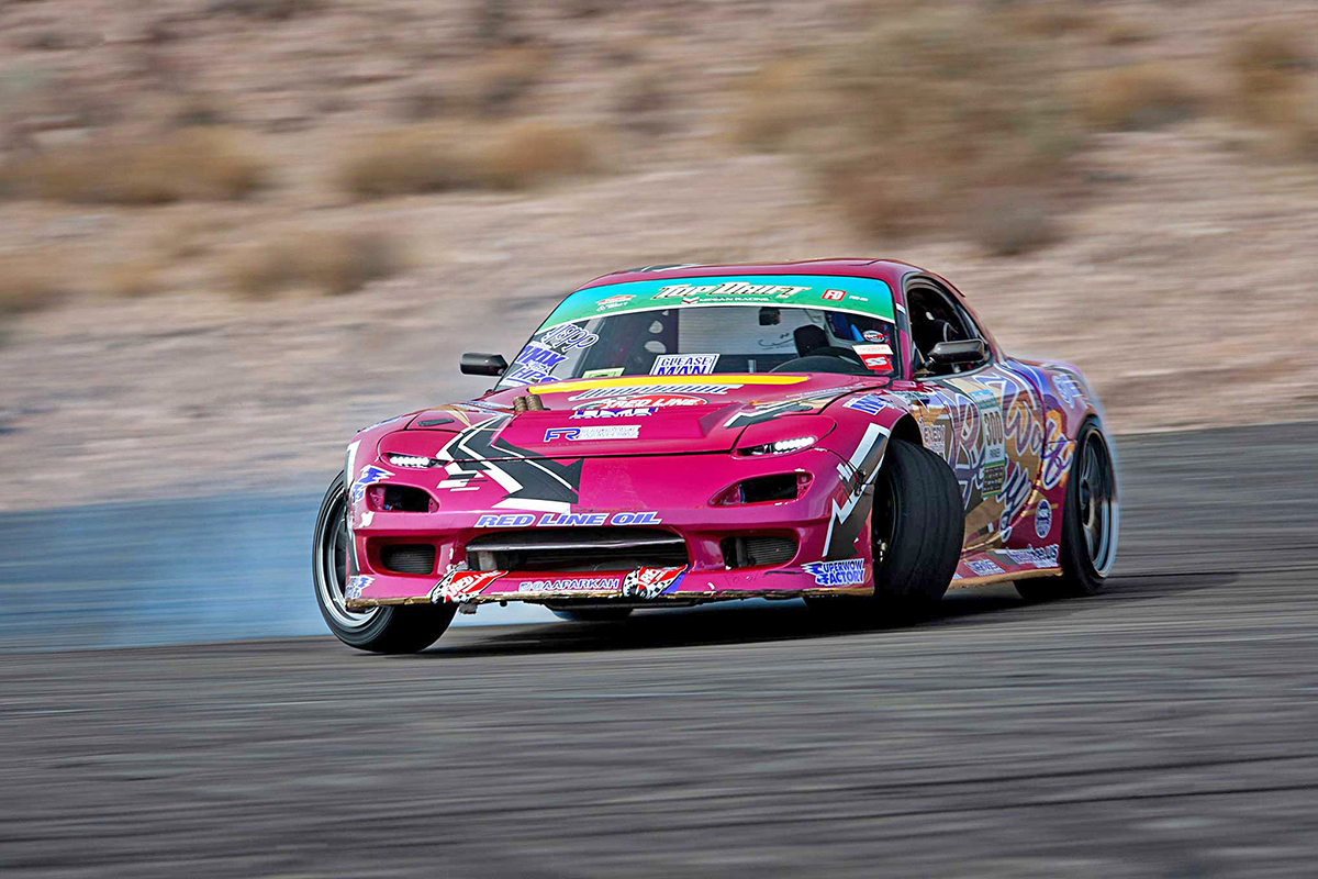 Drift car Mazda rx7